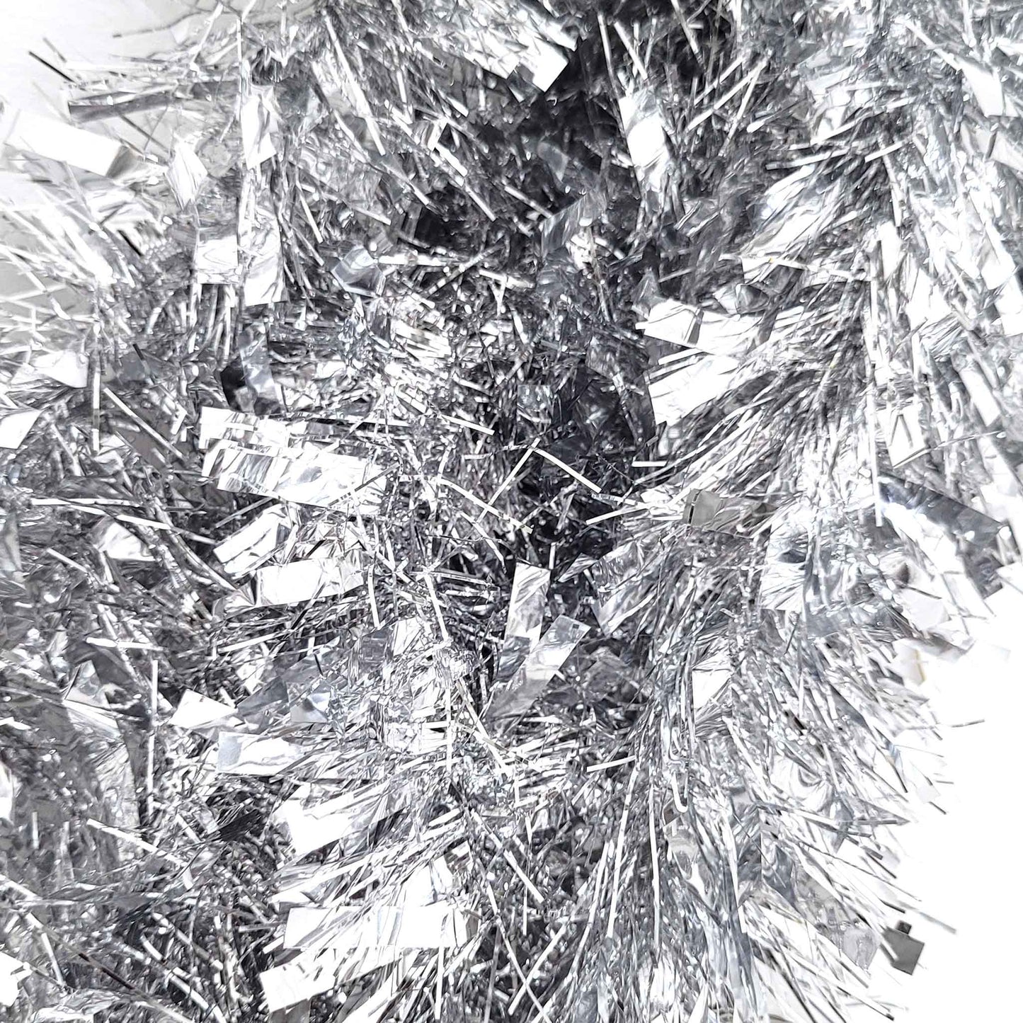 5M Silver Tinsel