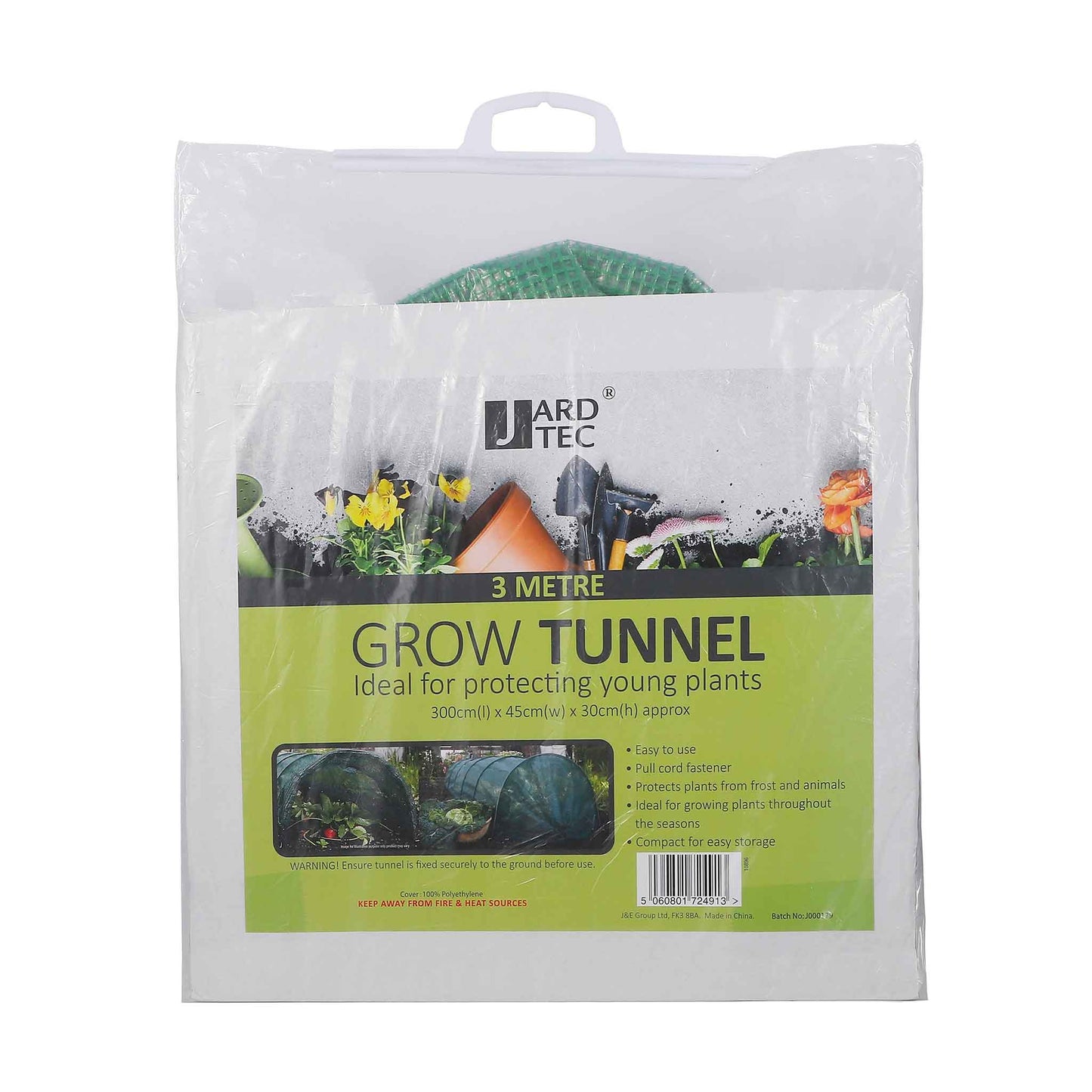 Grow Tunnel With Strainer 300x45x30cm