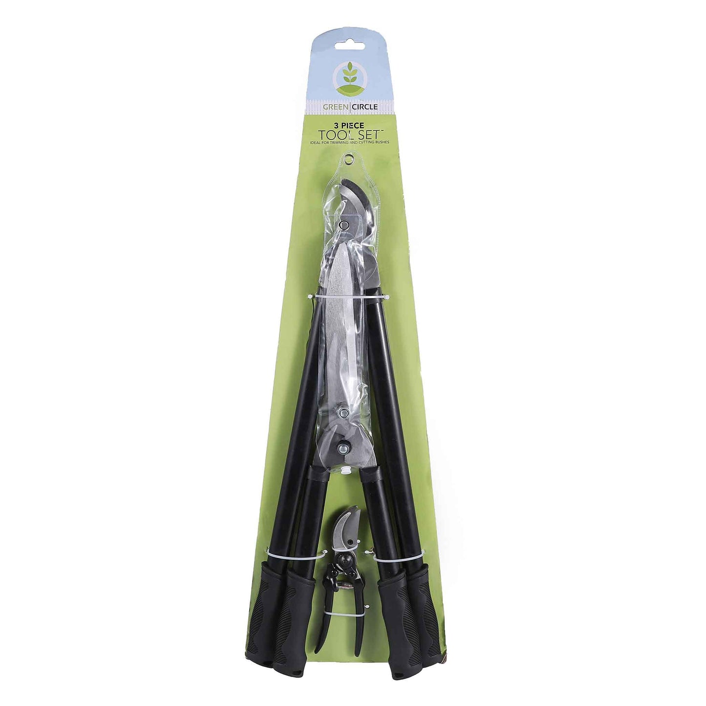 Garden Tool Set Lopper & Hedge Shears & Pruner 3PC