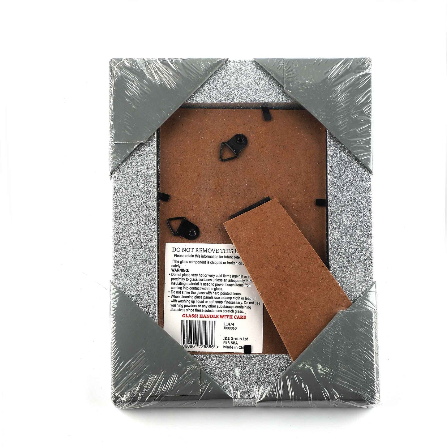 Sliver Glitter Photo Frame 10x15cm