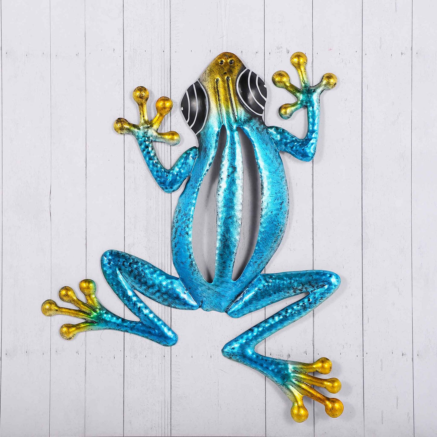 Metal Frog Wall Art