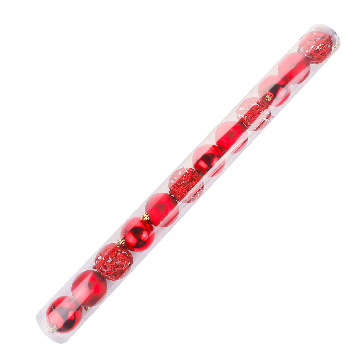12 Piece Assorted Balls (6cm) -Red
