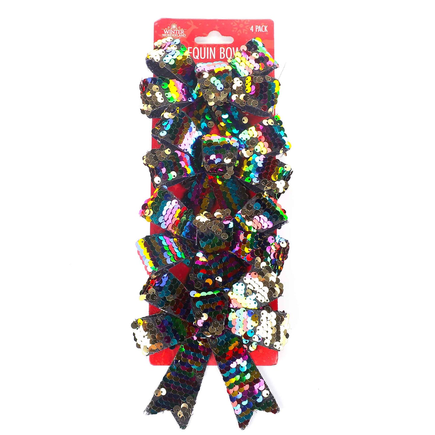 4 Sequin Bows
