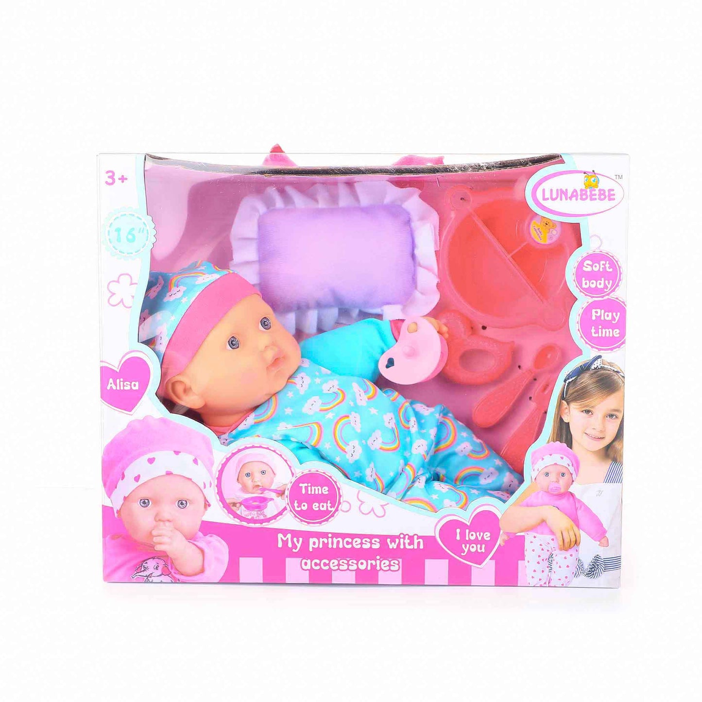 16IN Baby Doll 7PCS