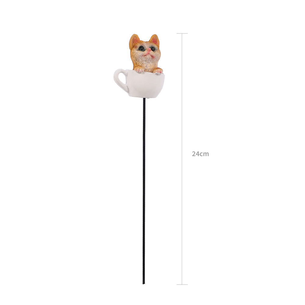 Garden Kitten Stake