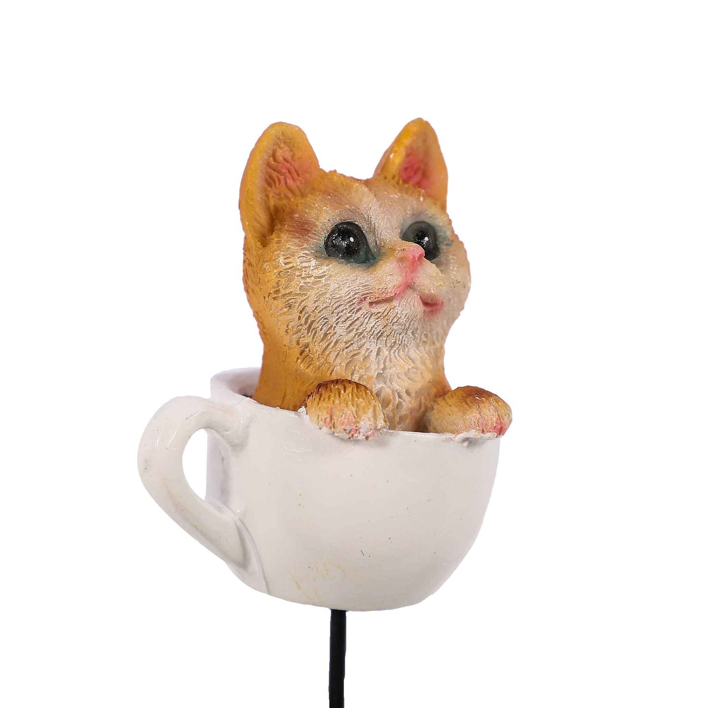 Garden Kitten Stake