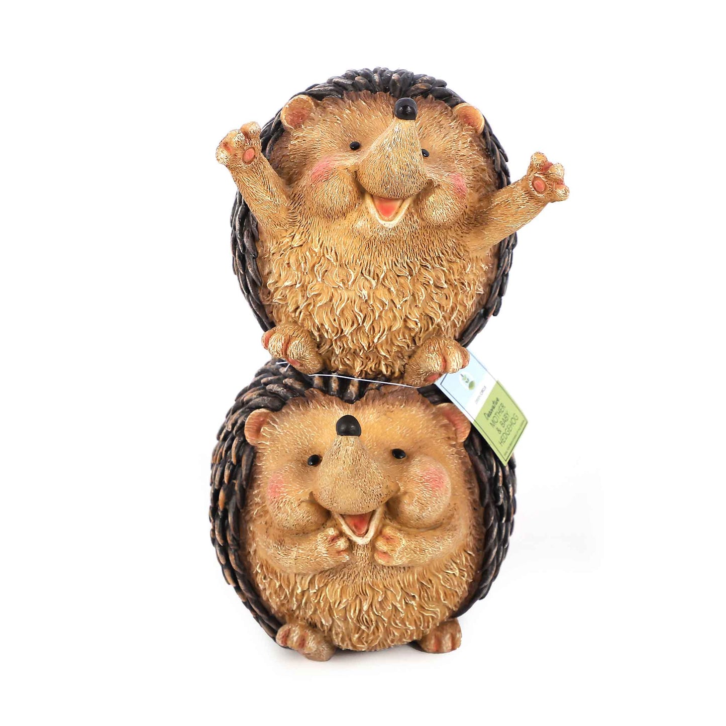 Mother & Baby Hedgehog Ornament