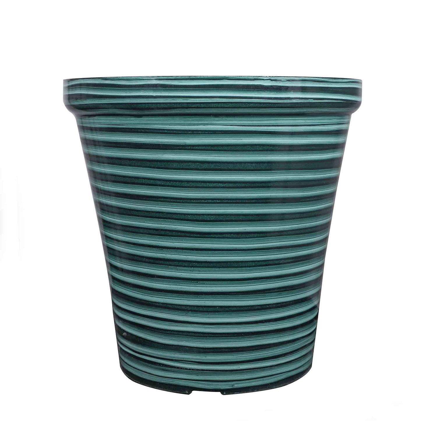 Tall Stripe Pattern Planter 16 Inch