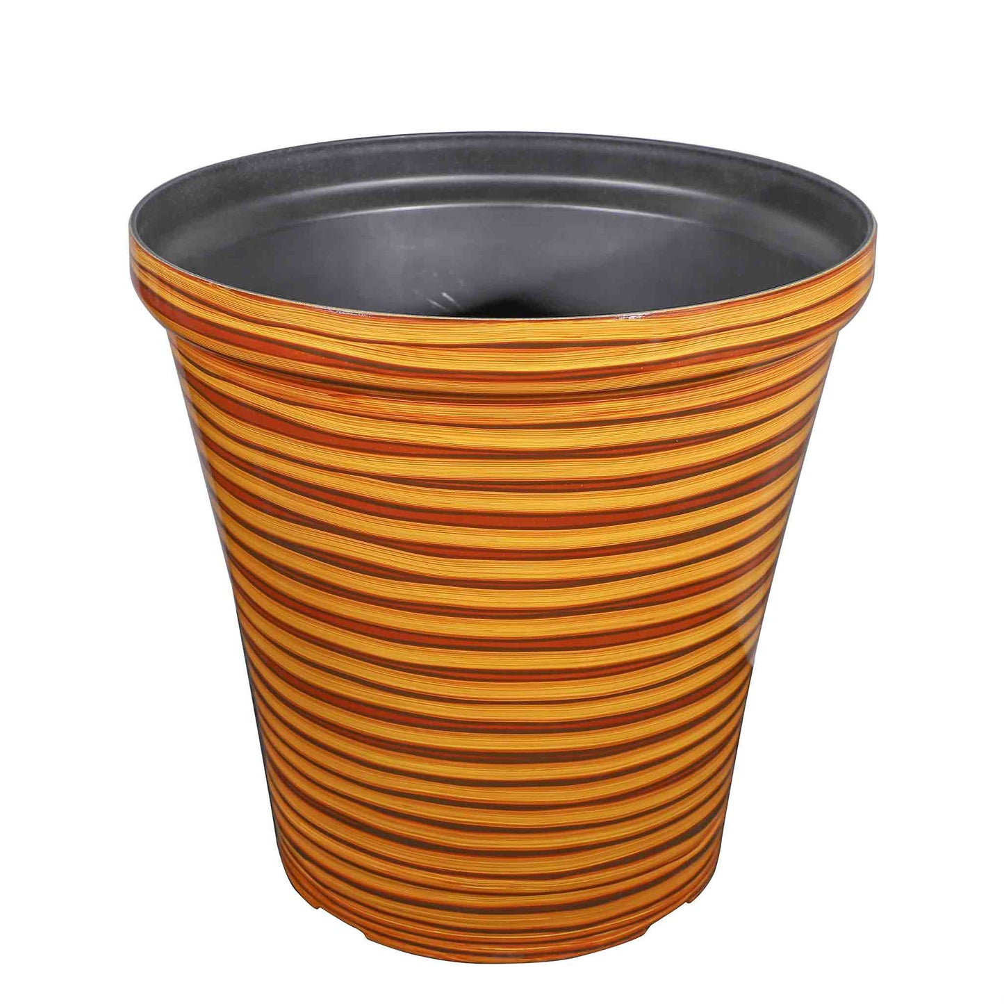 Tall Stripe Pattern Planter 16 Inch
