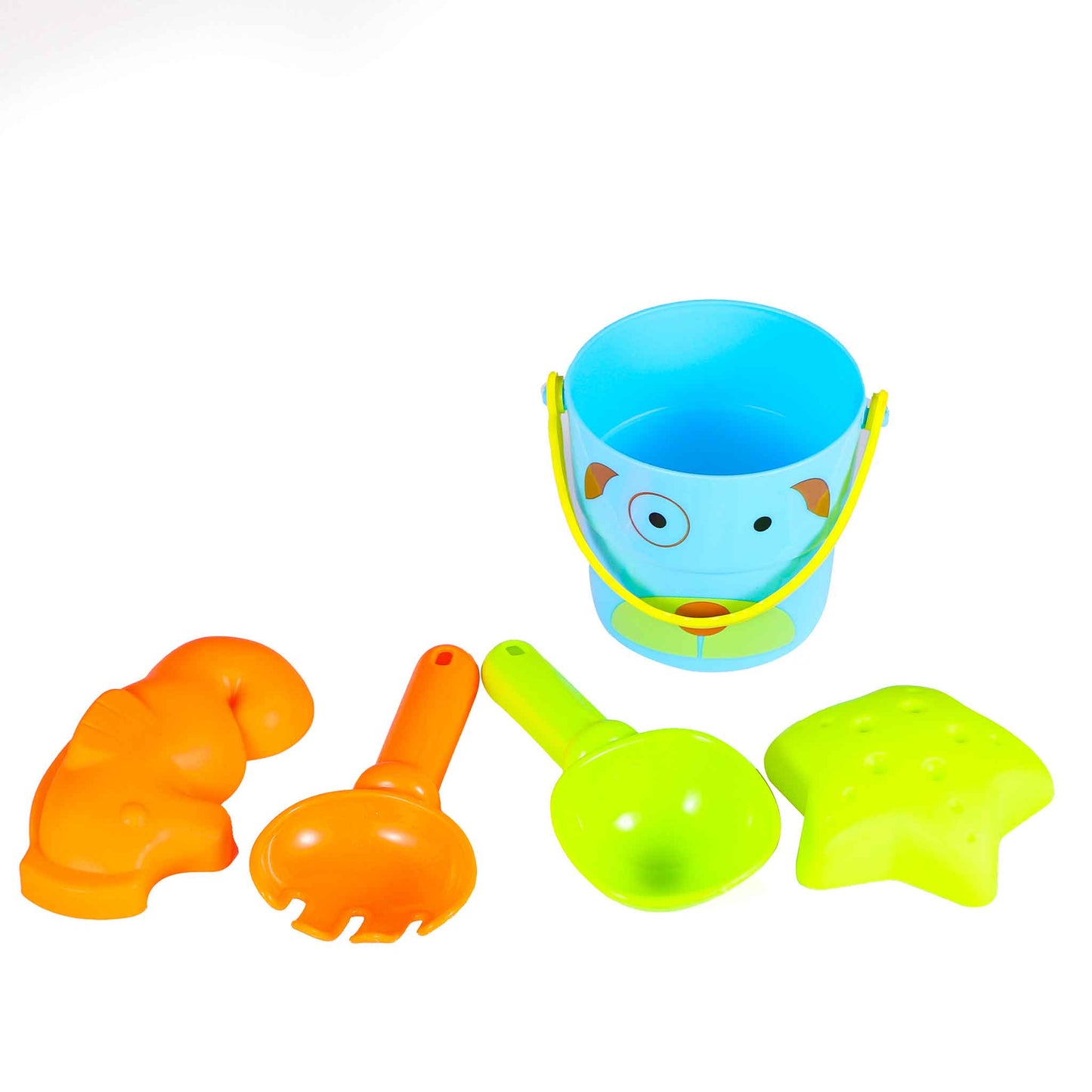 Beach Tool Set Bucket 4 Items