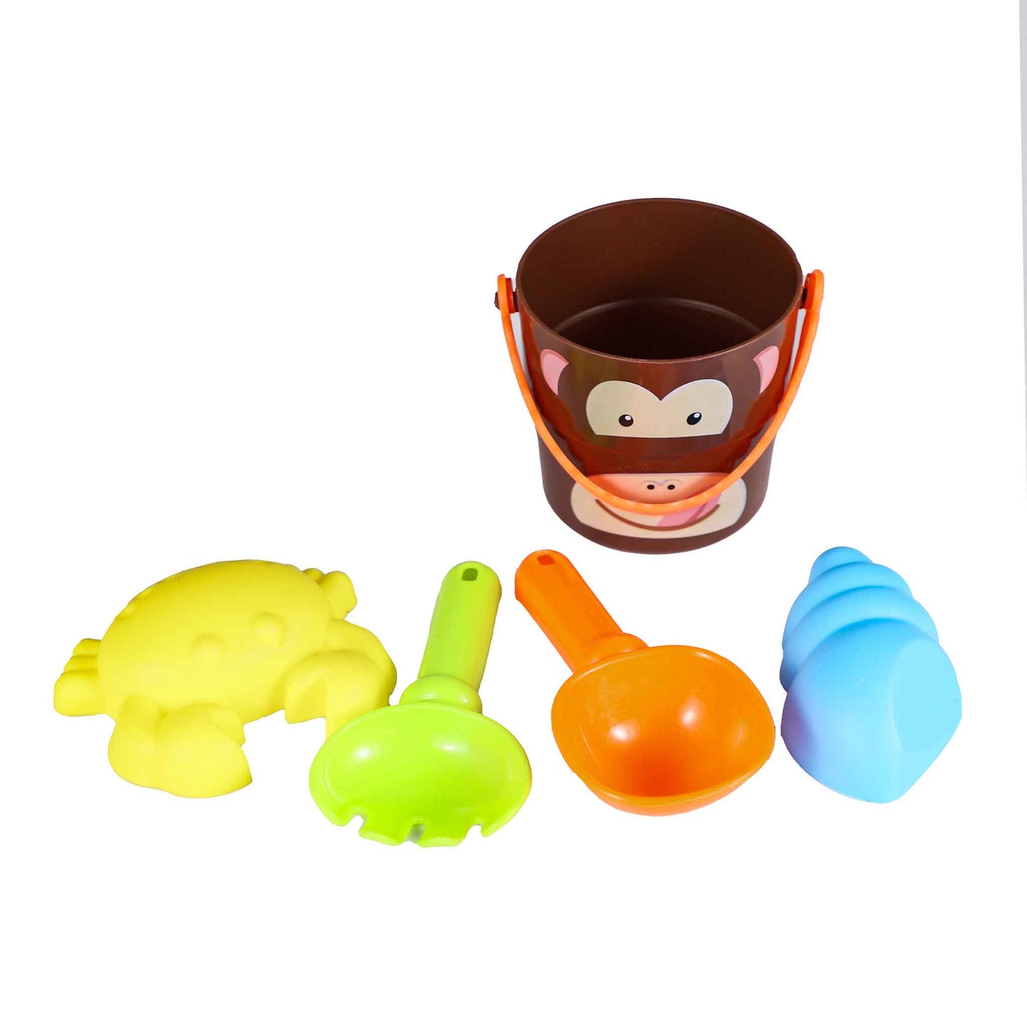 Beach Tool Set Bucket 4 Items