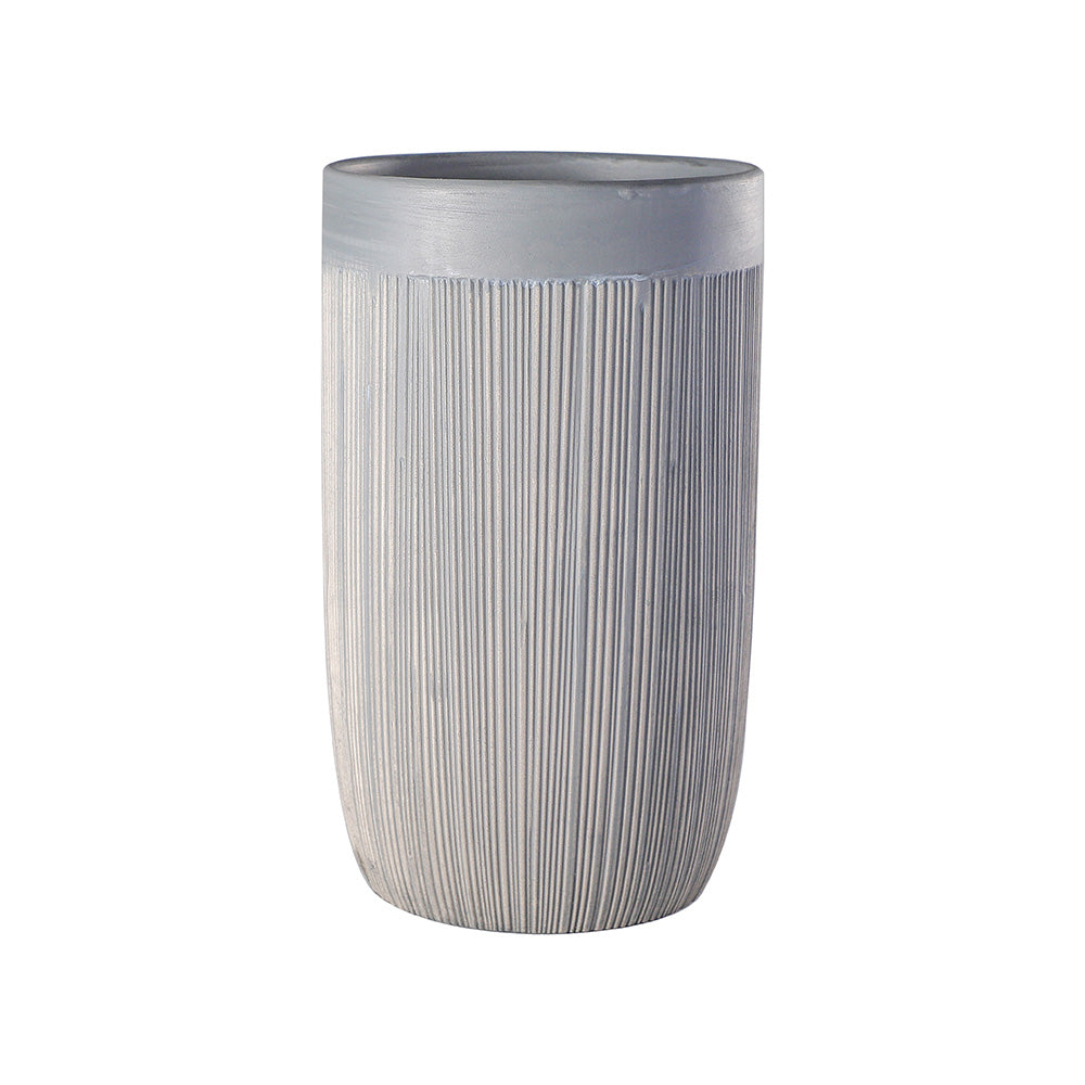 Textured Vase 12x12x20CM
