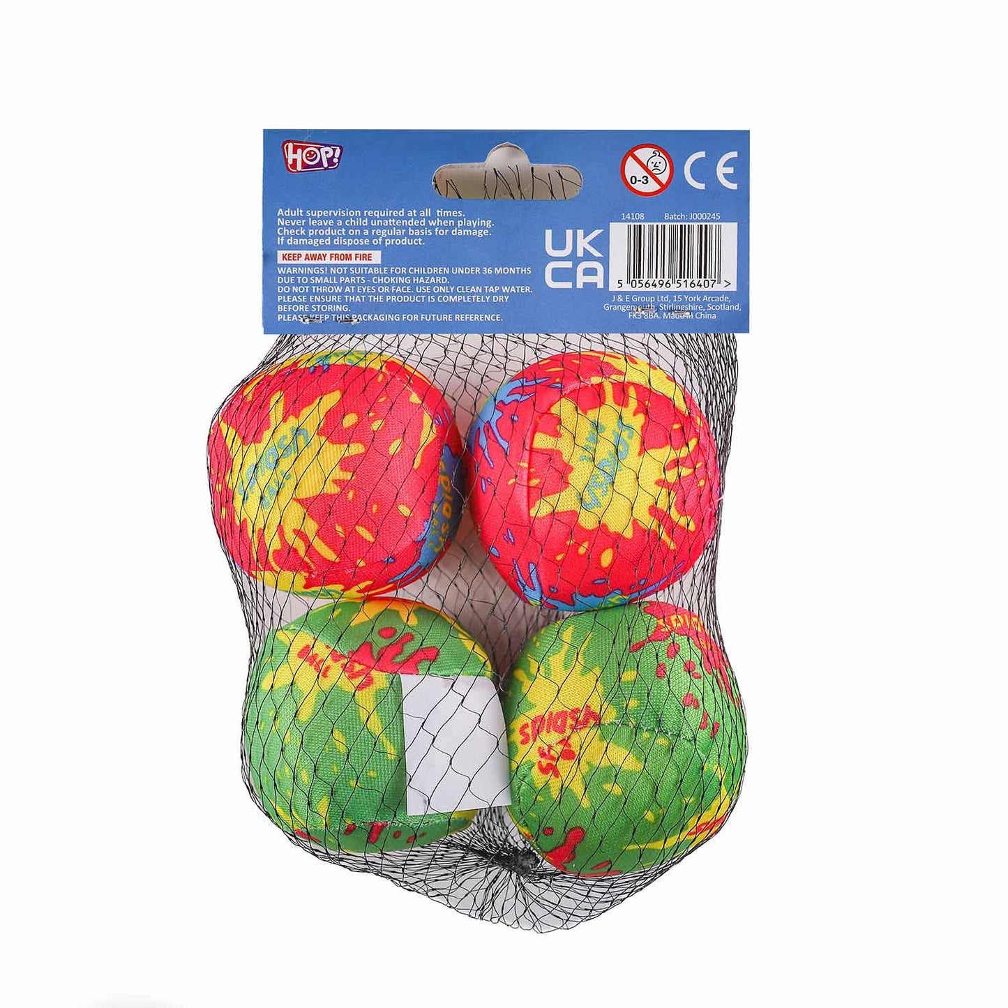 Splash Balls 4PK