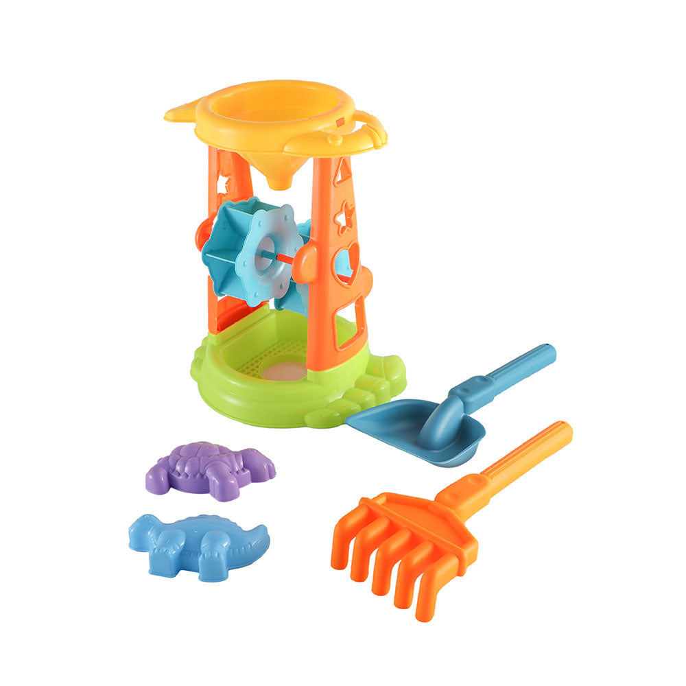Beach Hourglass Set 5pcs Assorted