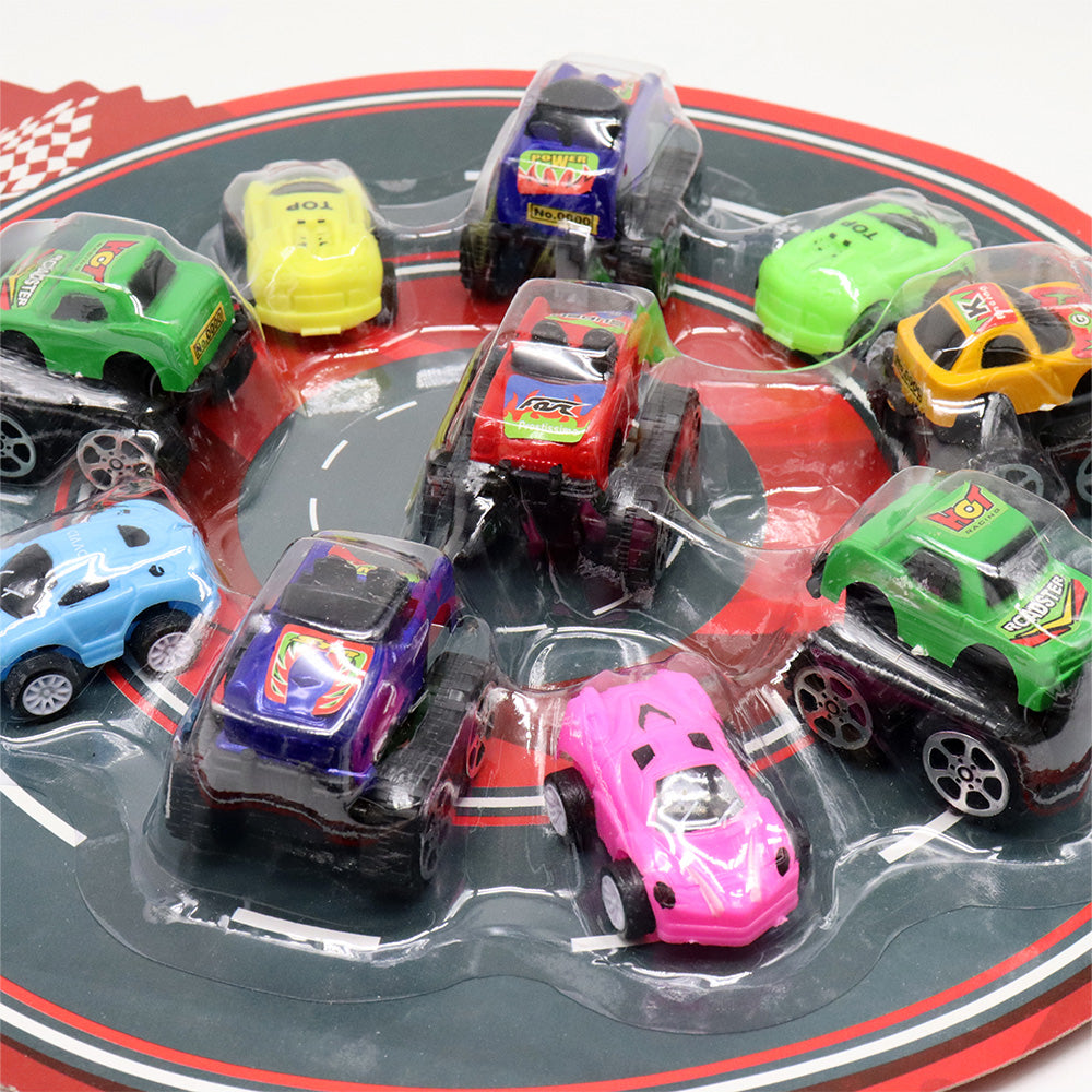 X-Fast Racing Win Pull Back Car Set Of 10