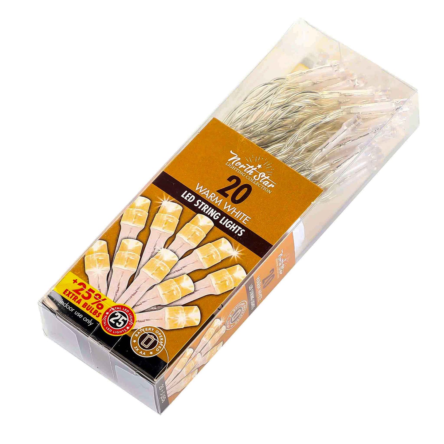 20+25% Extra Free Burble LED String Lights