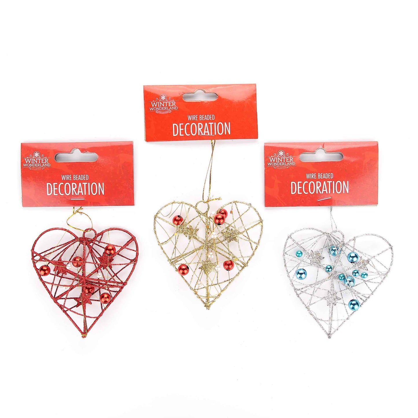 Wire Glitter Bead Decoration
