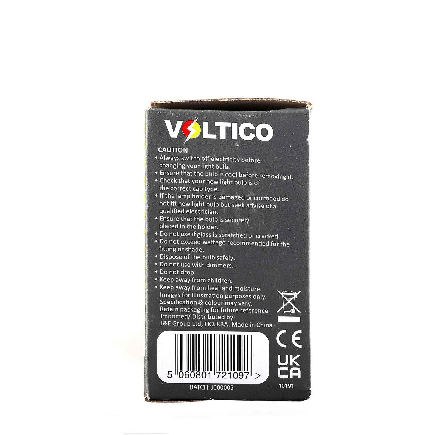 LED Golf 6W E14 Bulb 4PK