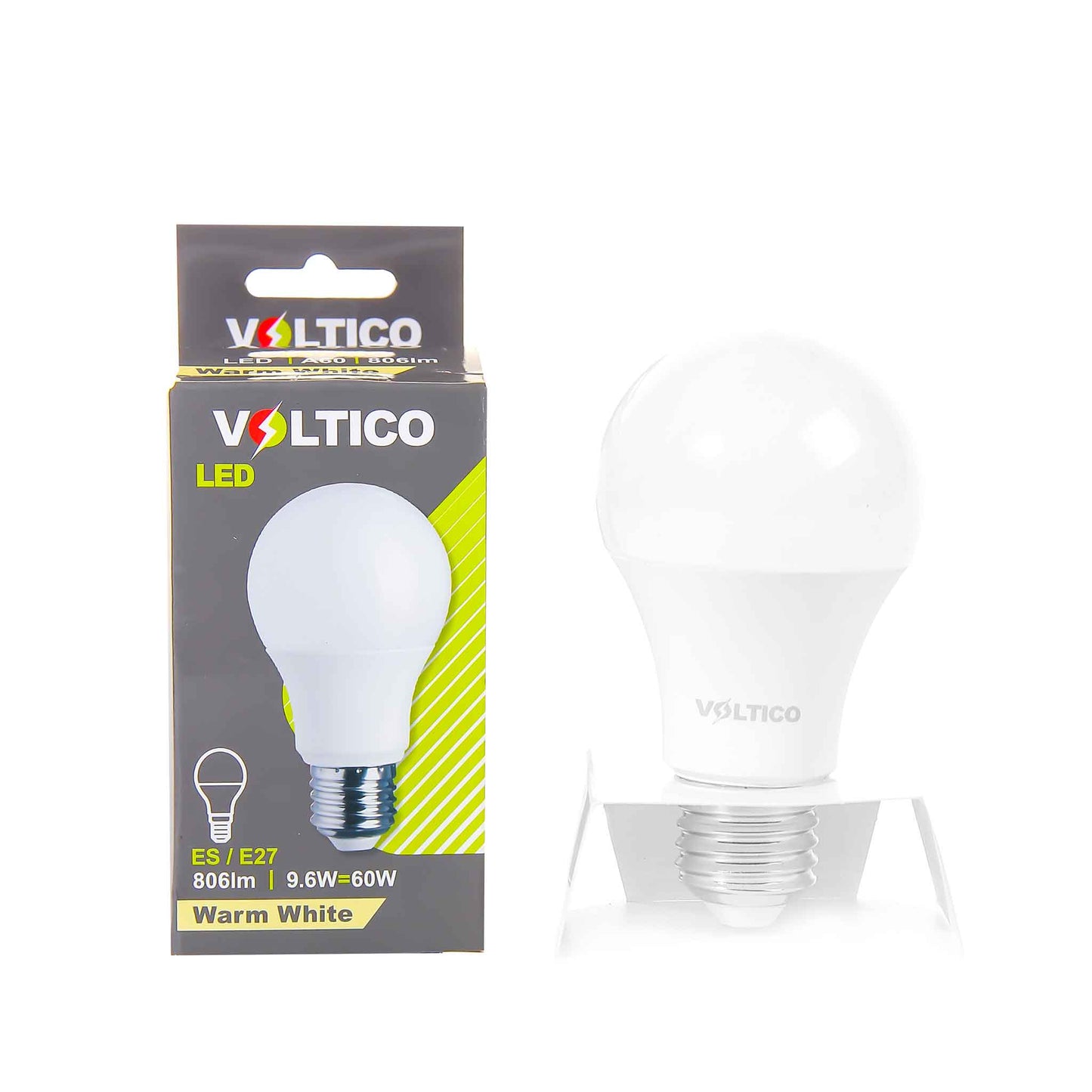 Bulb Led Glass E27 Warm White