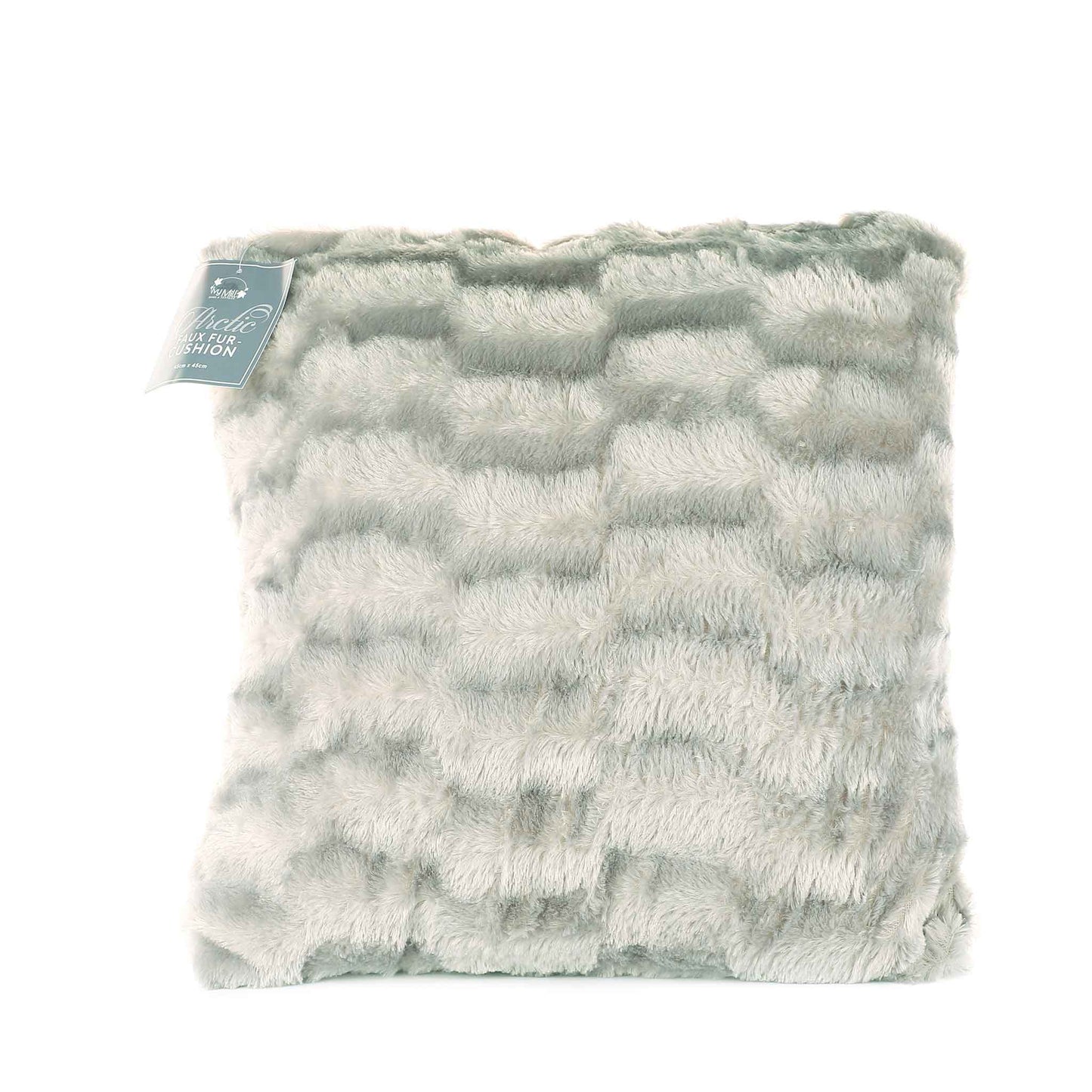 Arctic 18Inch Cushion (Charcoal/Silver)