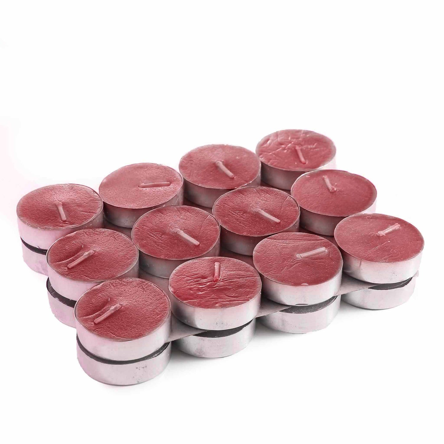 24 Scented Tealights Red Berry
