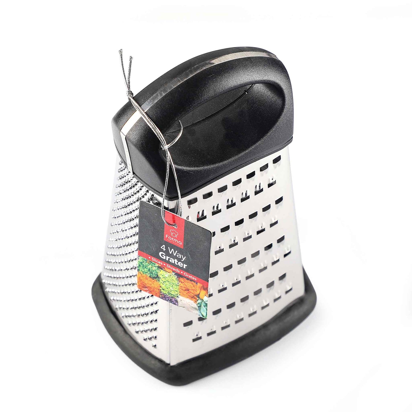 Sided Grater Black 4PC