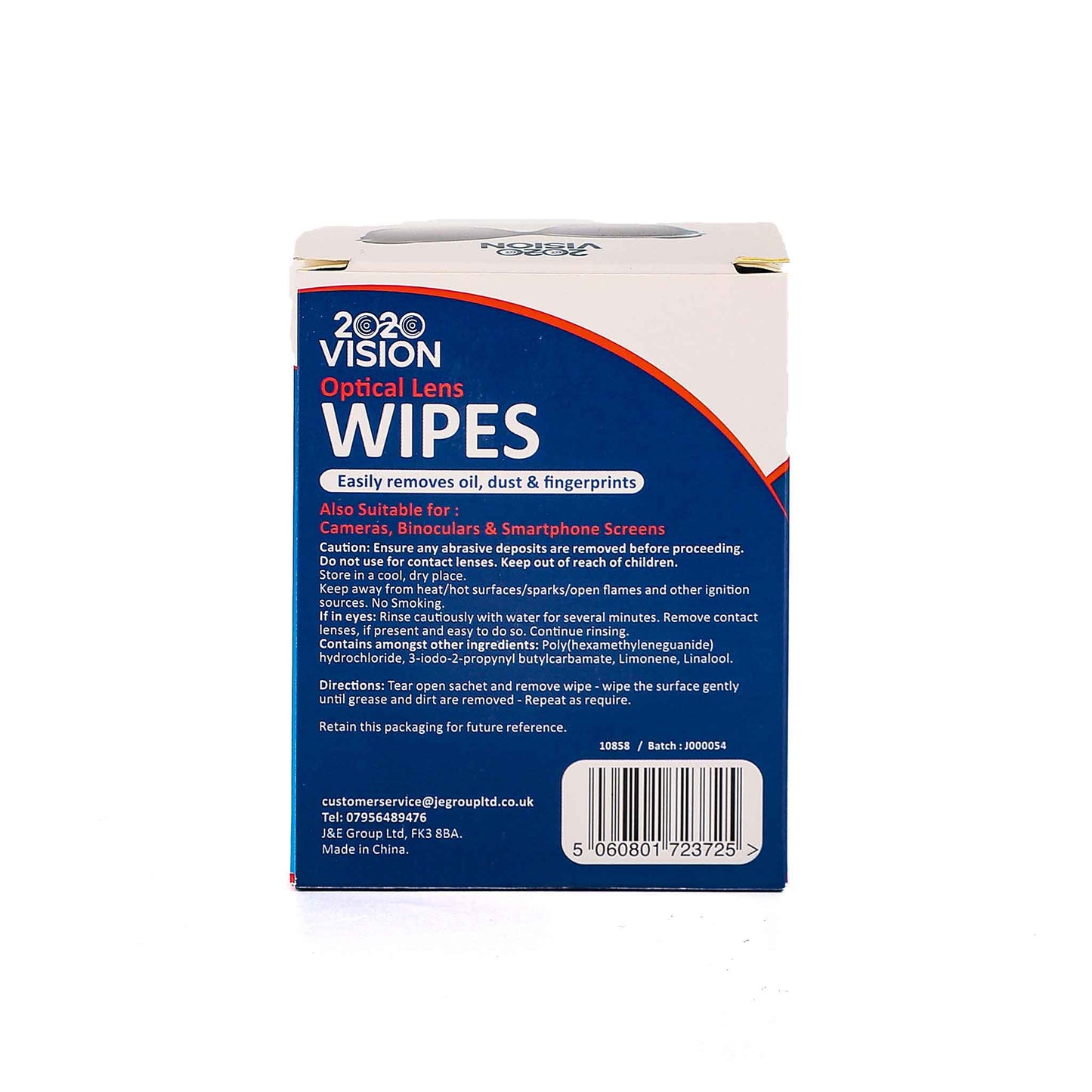 Optical Lens Wipe 50S