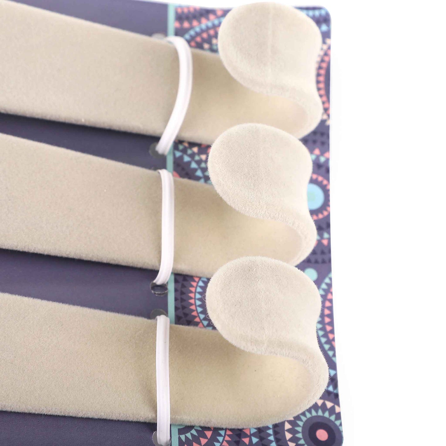 Velvet Over Door Hook 3PK