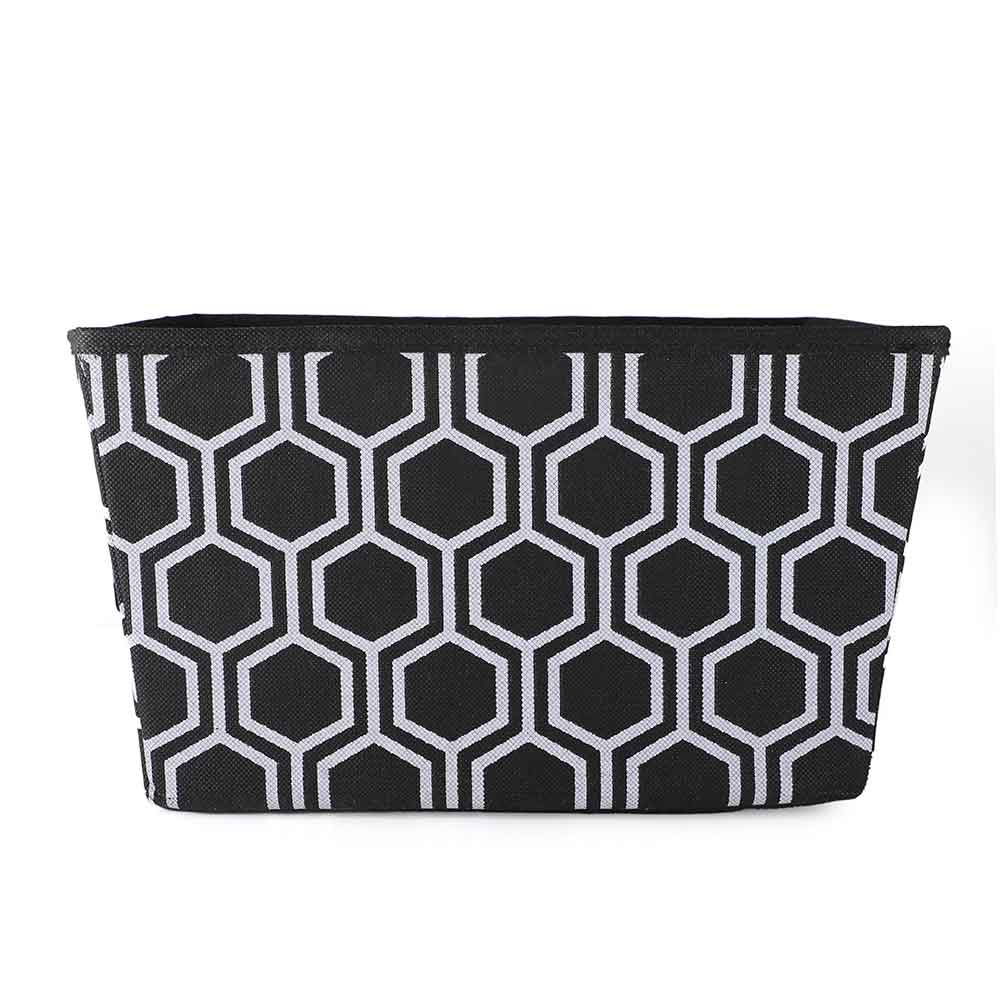 Printed Storage Basket Geometric