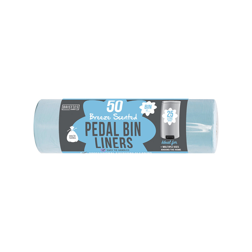 Pedal Bin Liners 25L 25S x 3PK Assorted