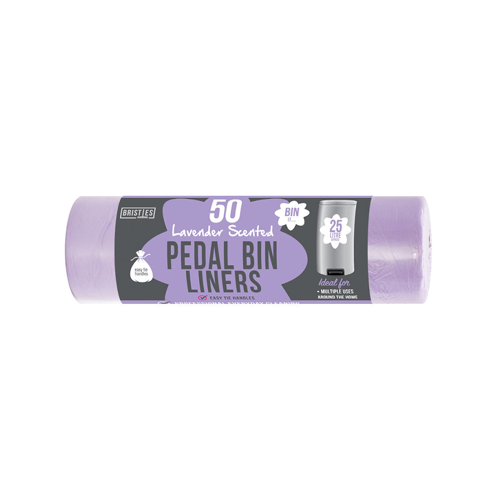 Pedal Bin Liners 25L 25S x 3PK Assorted