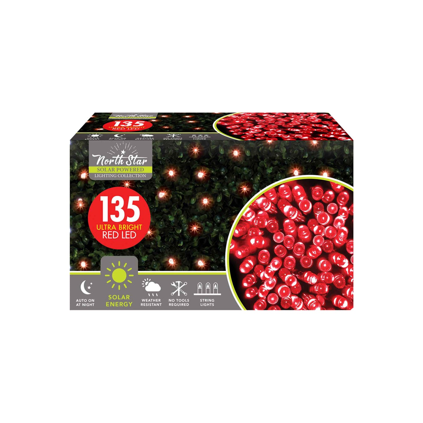 Solar Powered Fairy Lights Assorted 135