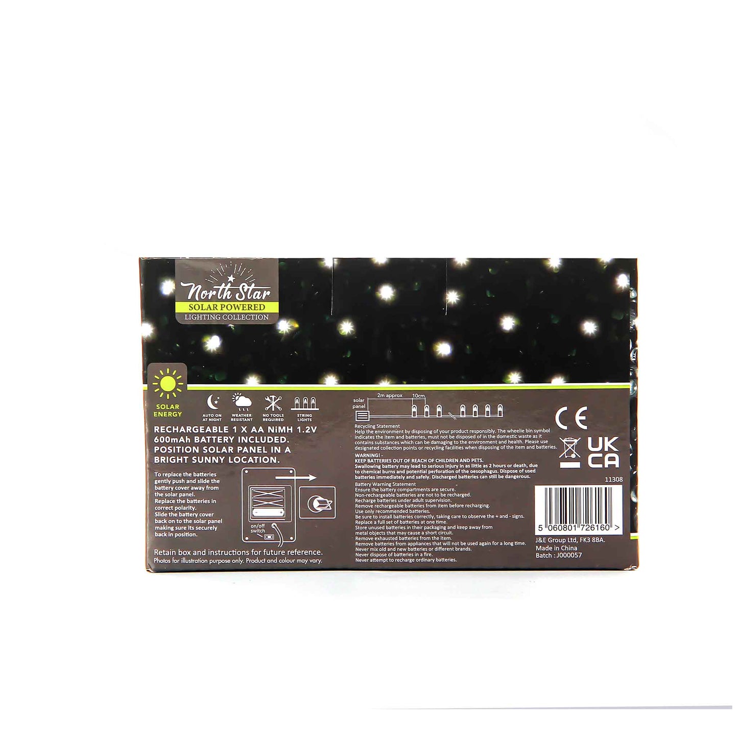 70 Fairy Lights LED White