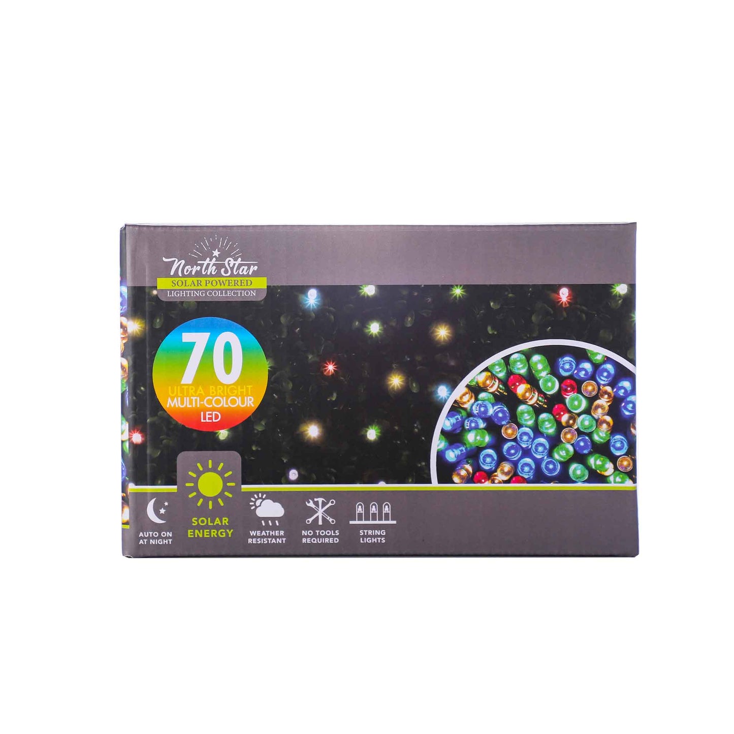 70 Fairy Lights LED Coloured