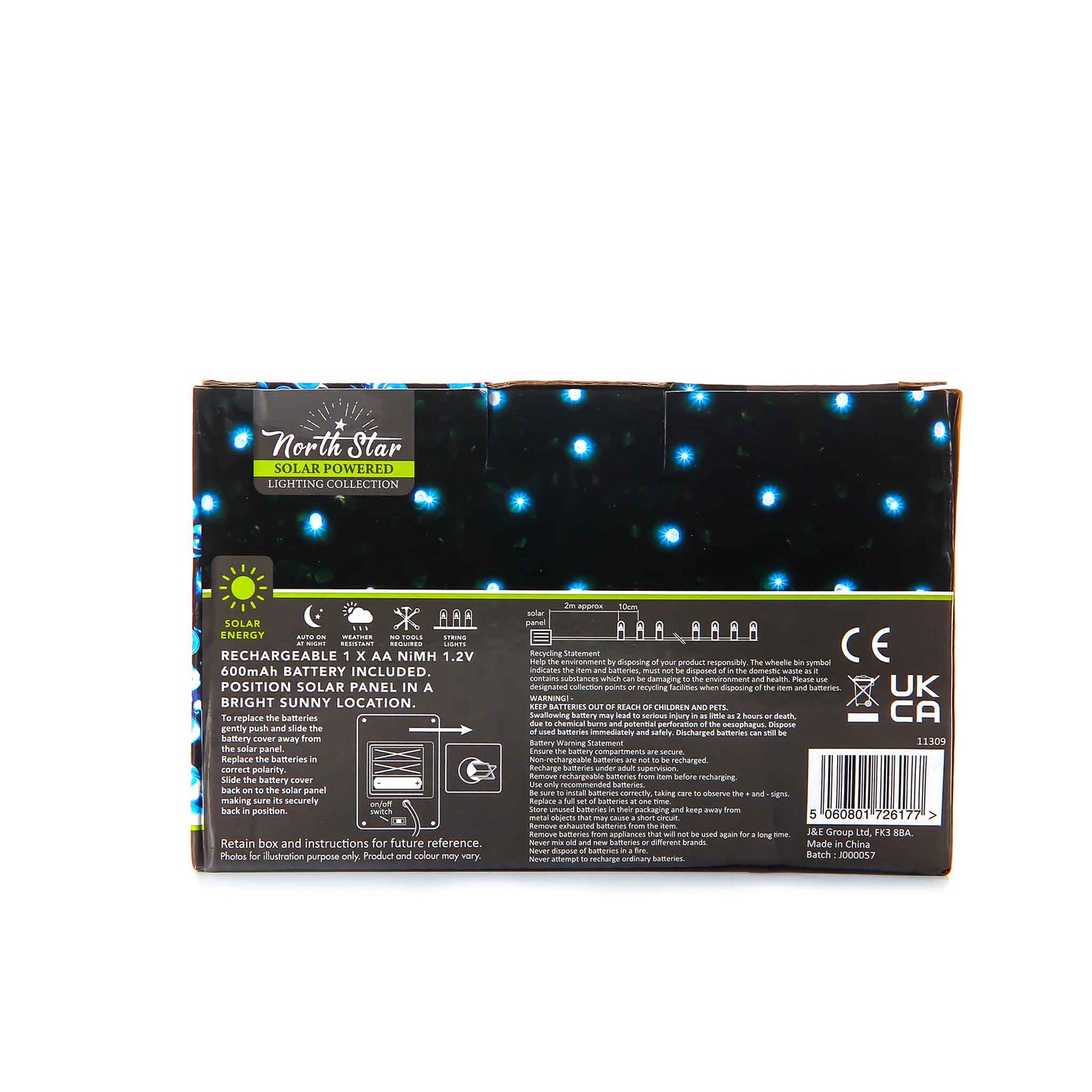 70 Fairy Lights LED Coloured
