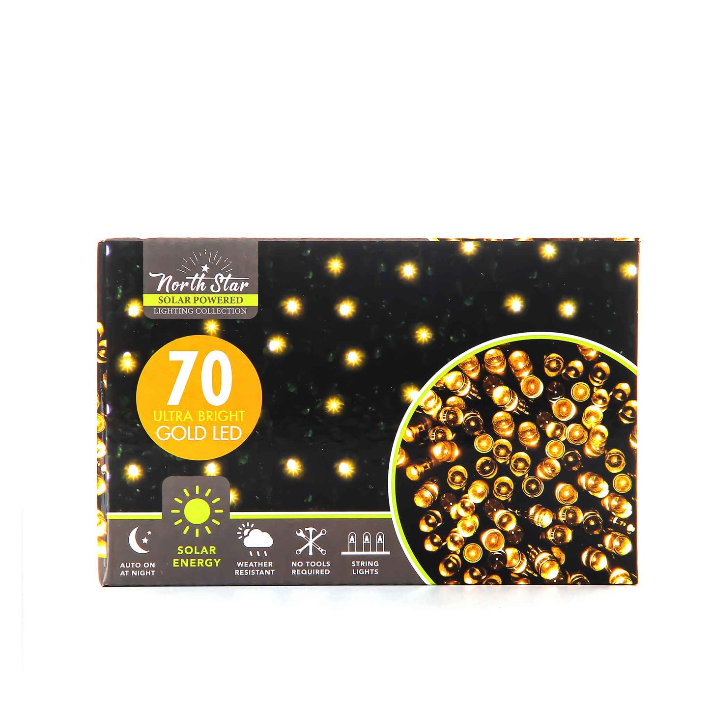 70 Fairy Lights LED Coloured