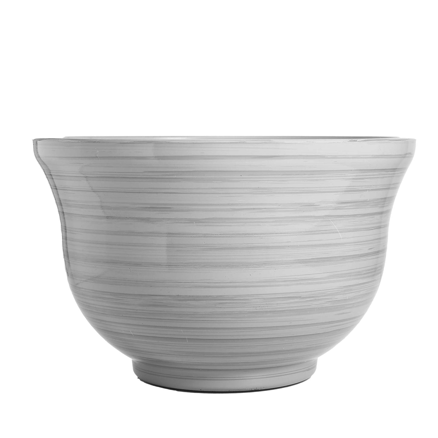 Striped Bowl Planter 13inch