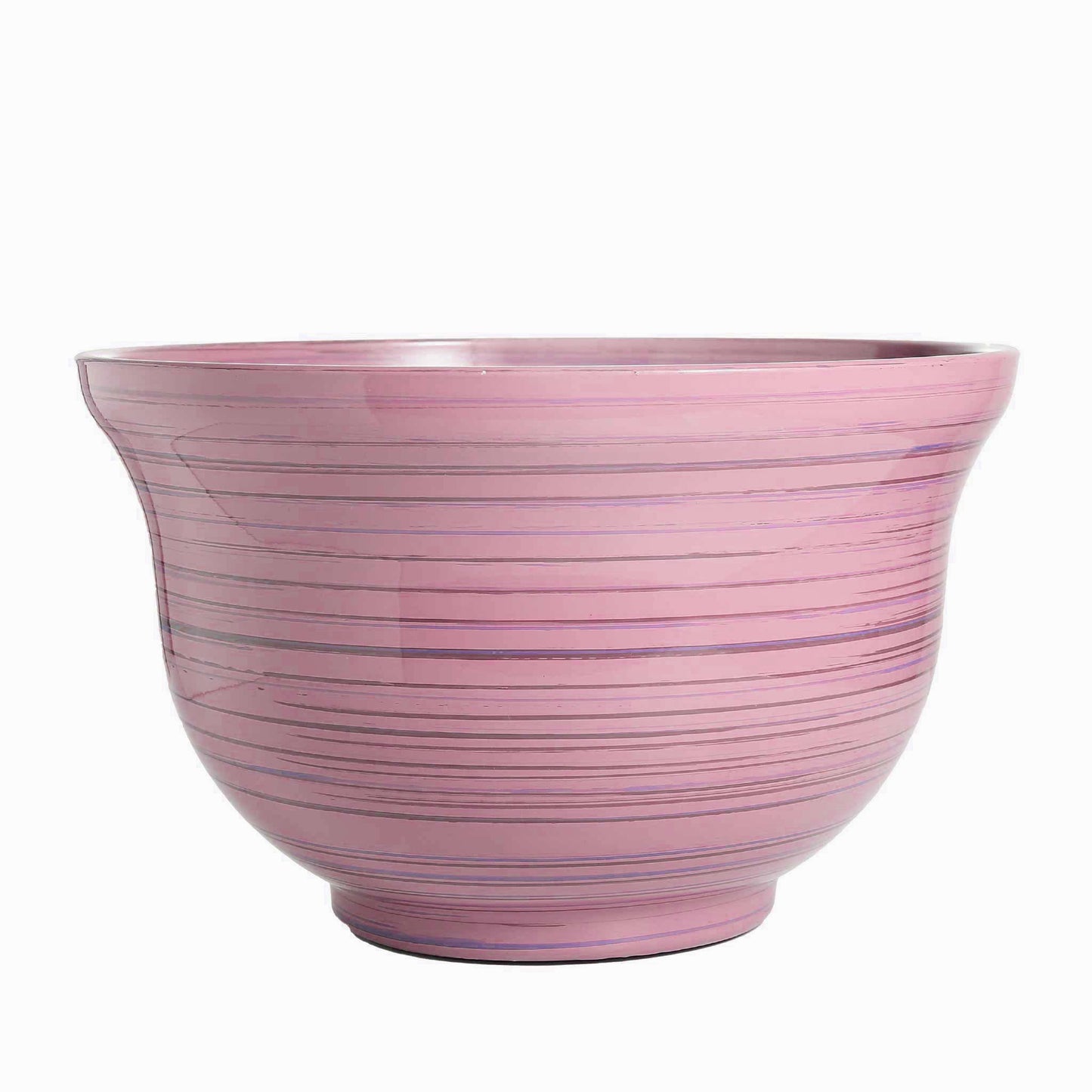 Striped Bowl Planter 13inch