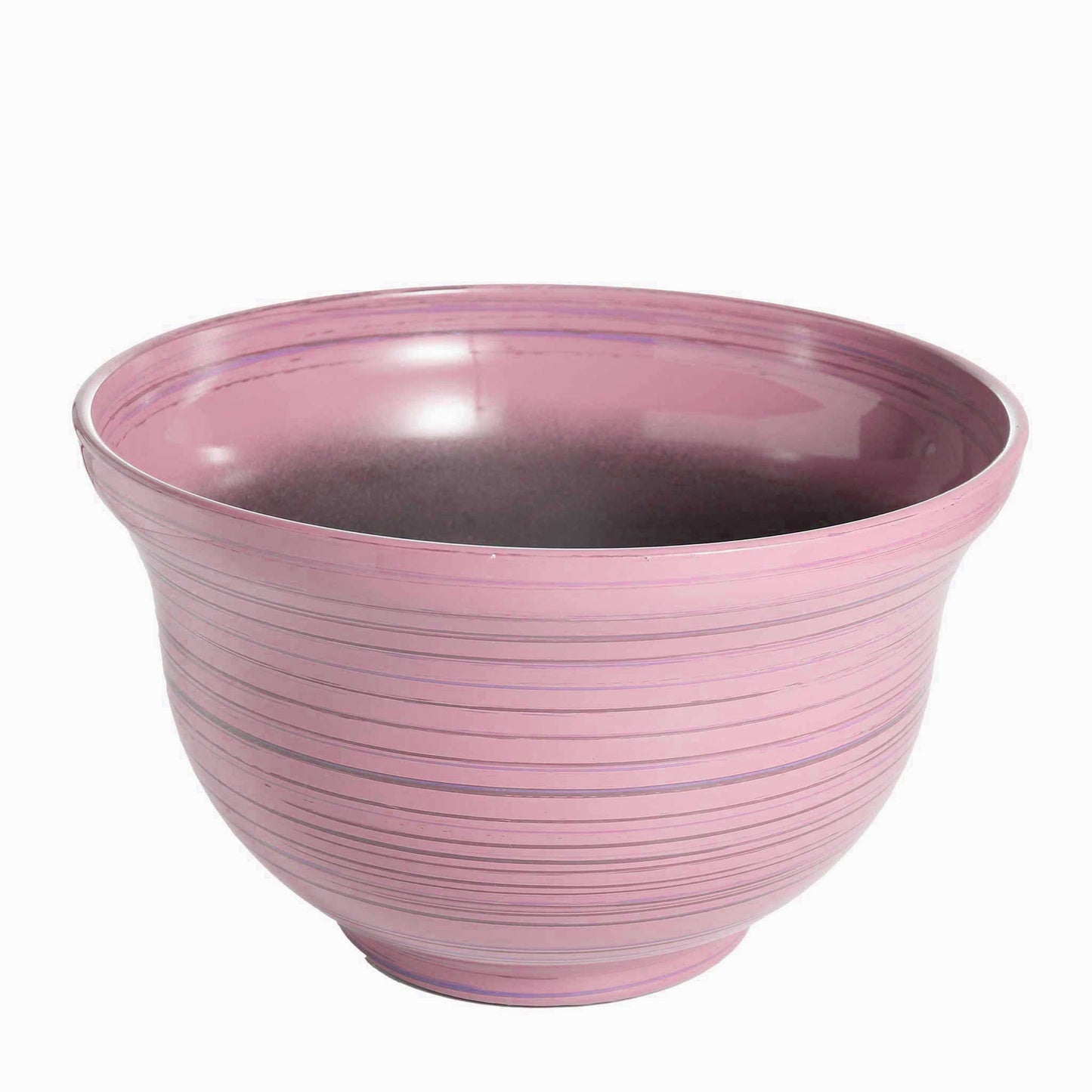 Striped Bowl Planter 13inch