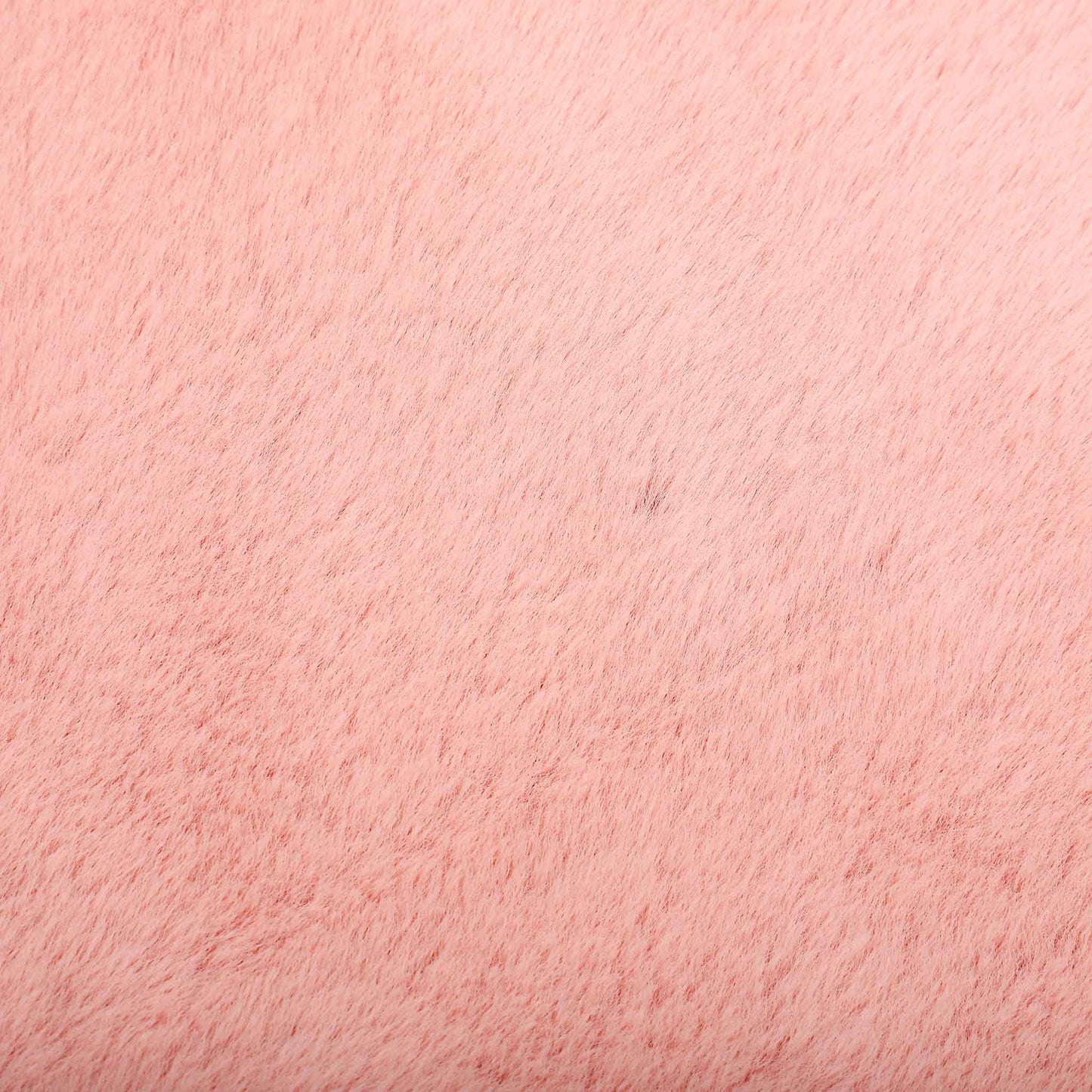 Faux Rabbit Fur Rug Pink&Grey&Charcoal&Cream