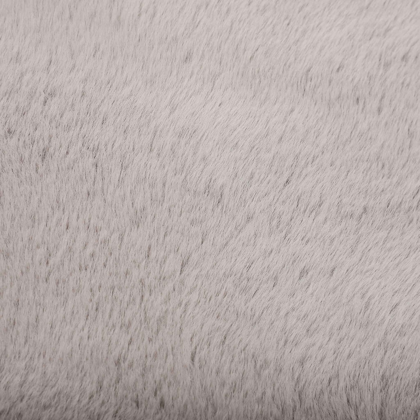 Faux Rabbit Fur Rug Pink&Grey&Charcoal&Cream