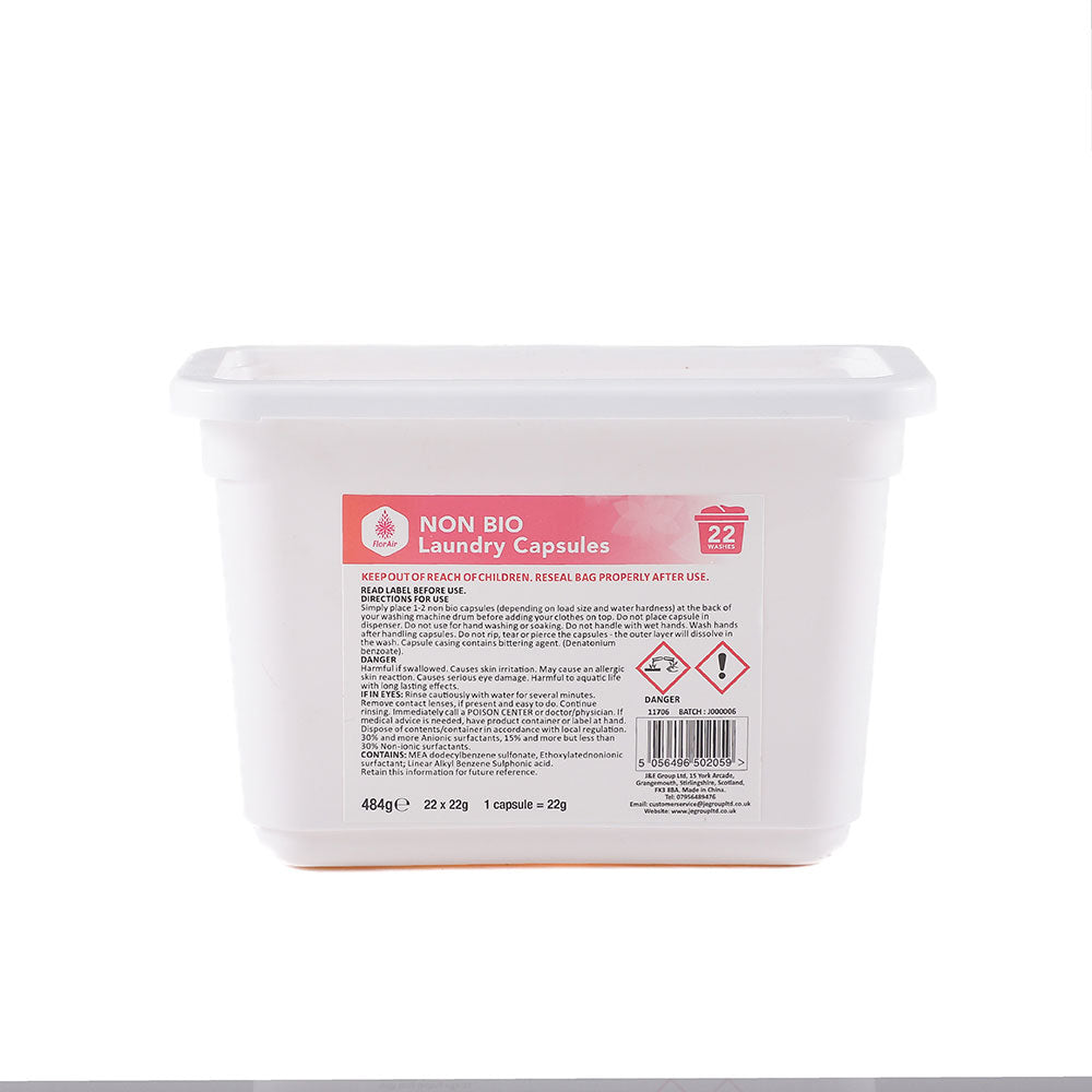Non Bio Laundry Capsules Tropical Fruit & Peony 22W
