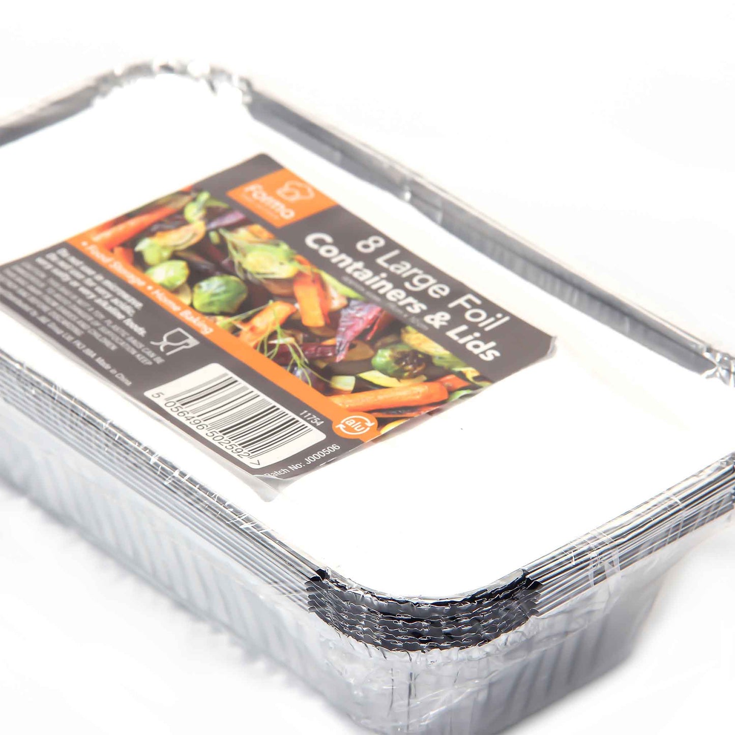 Foil Containers & Lids 12PK