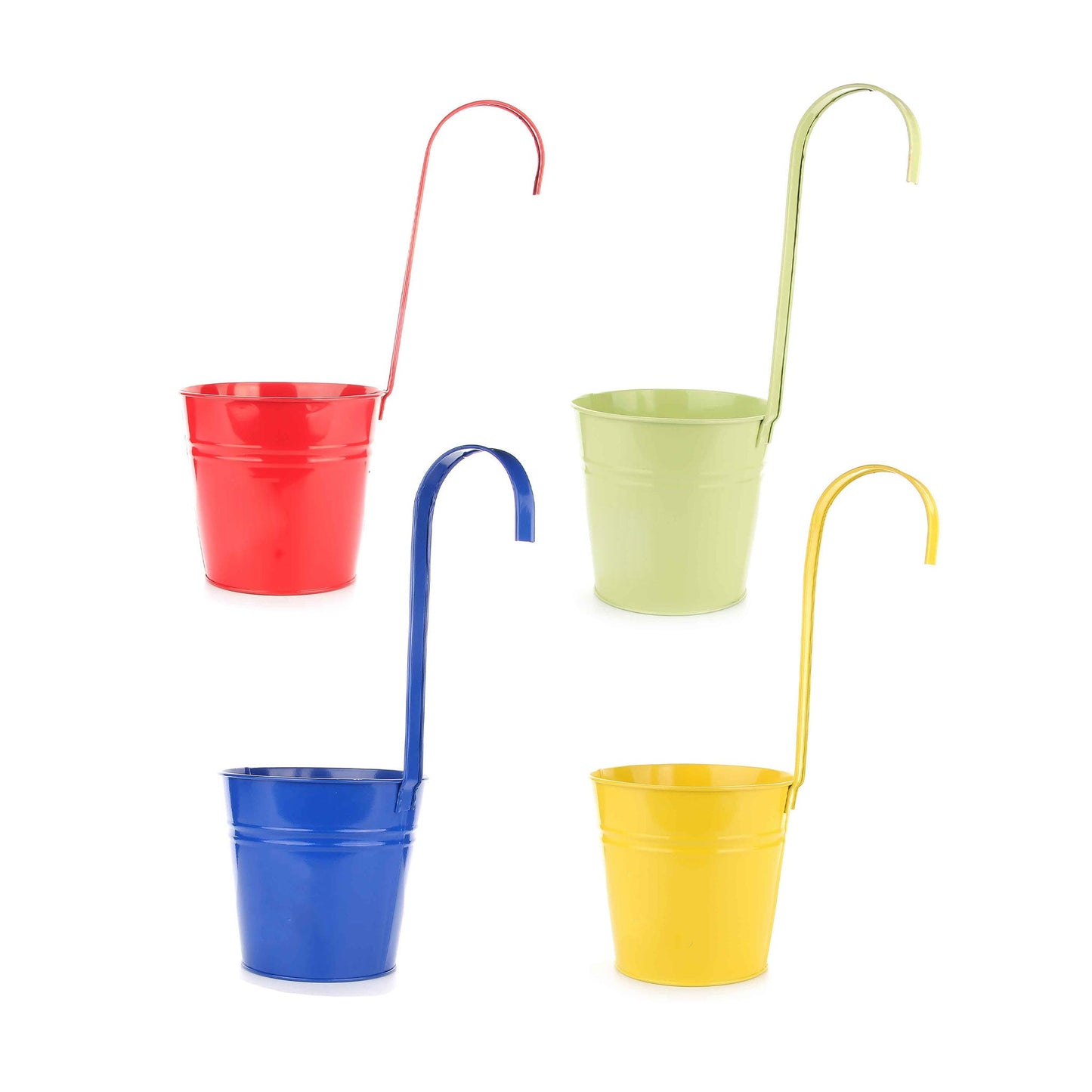 Hanging Tin Pail Large 15cm x16cm