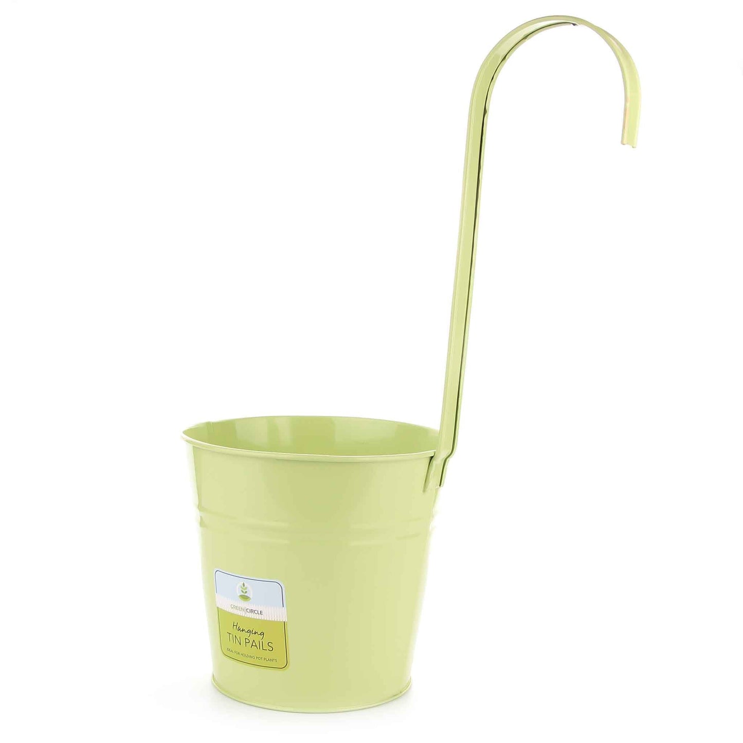 Hanging Tin Pail Large 15cm x16cm