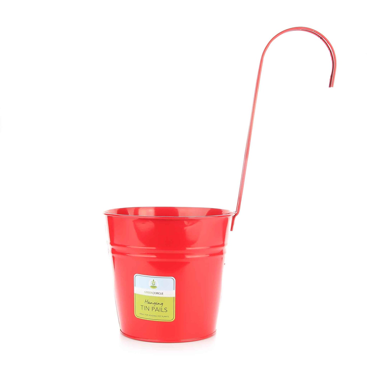 Hanging Tin Pail Large 15cm x16cm