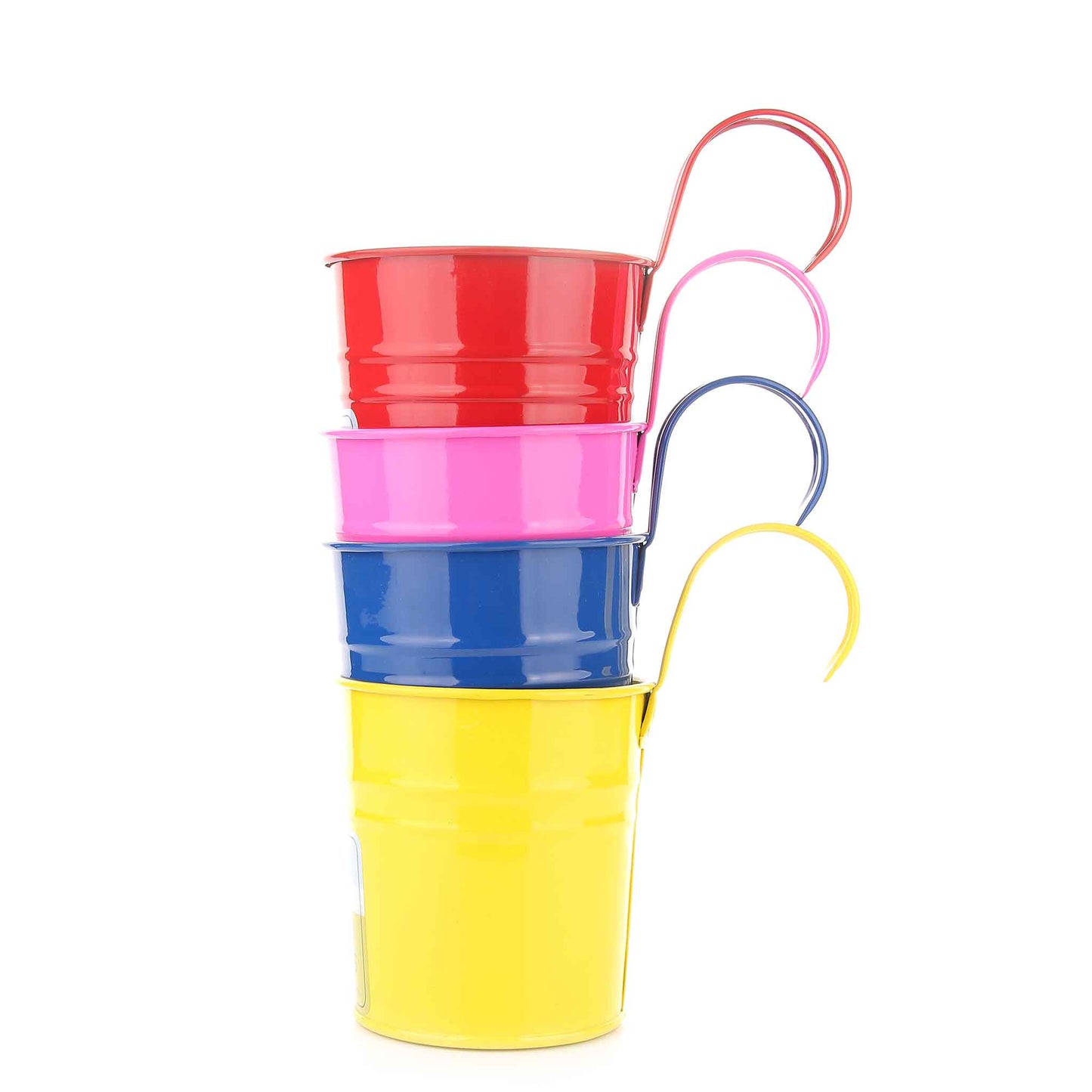 Hanging Tin Pail Brights 10cm x 9.5cm