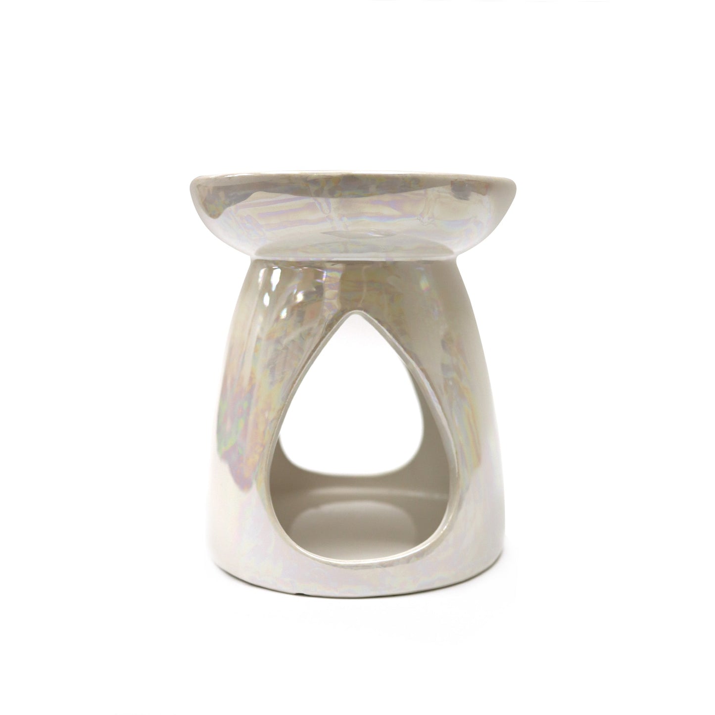 Pearlised oil burner