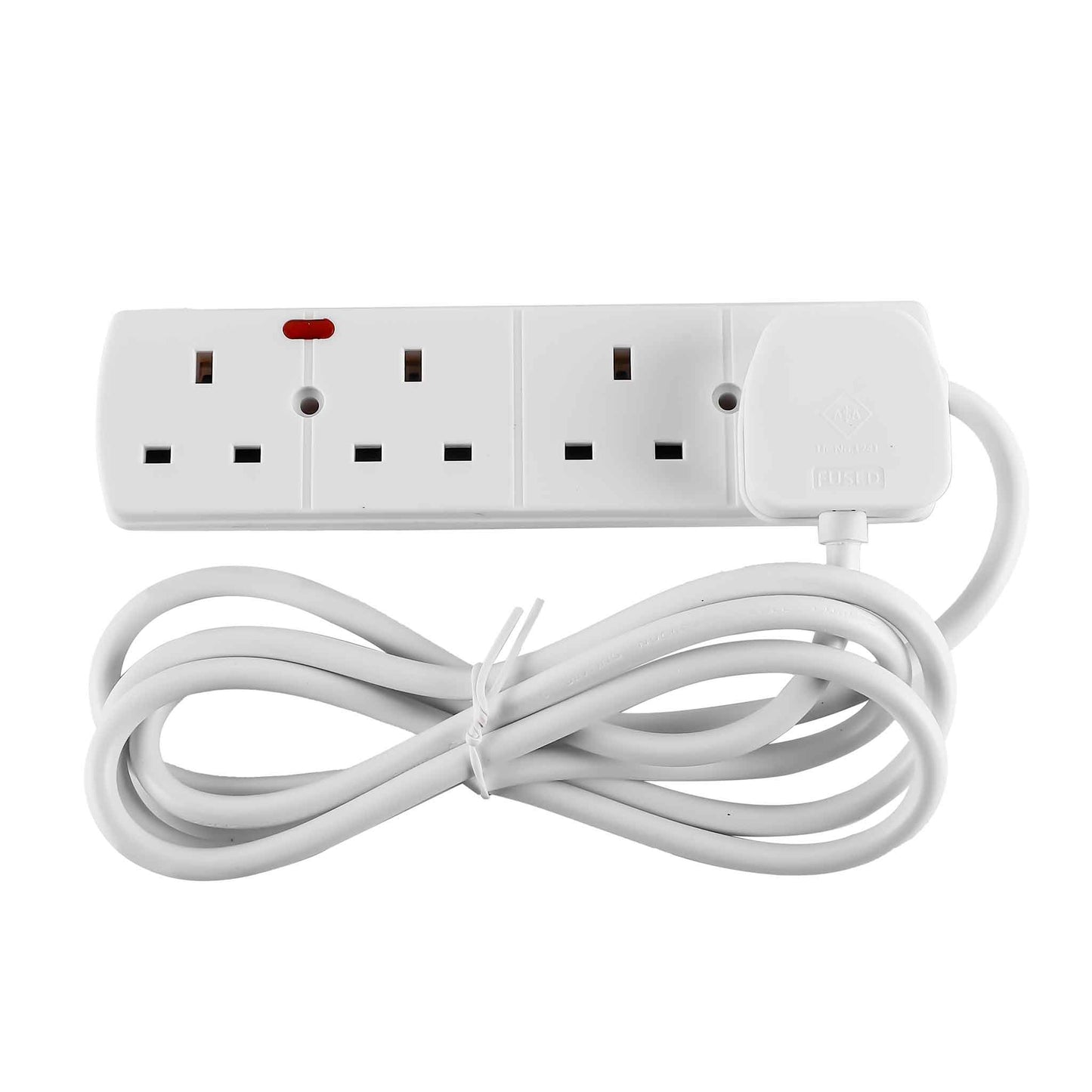 4 Way Extension Lead 2M
