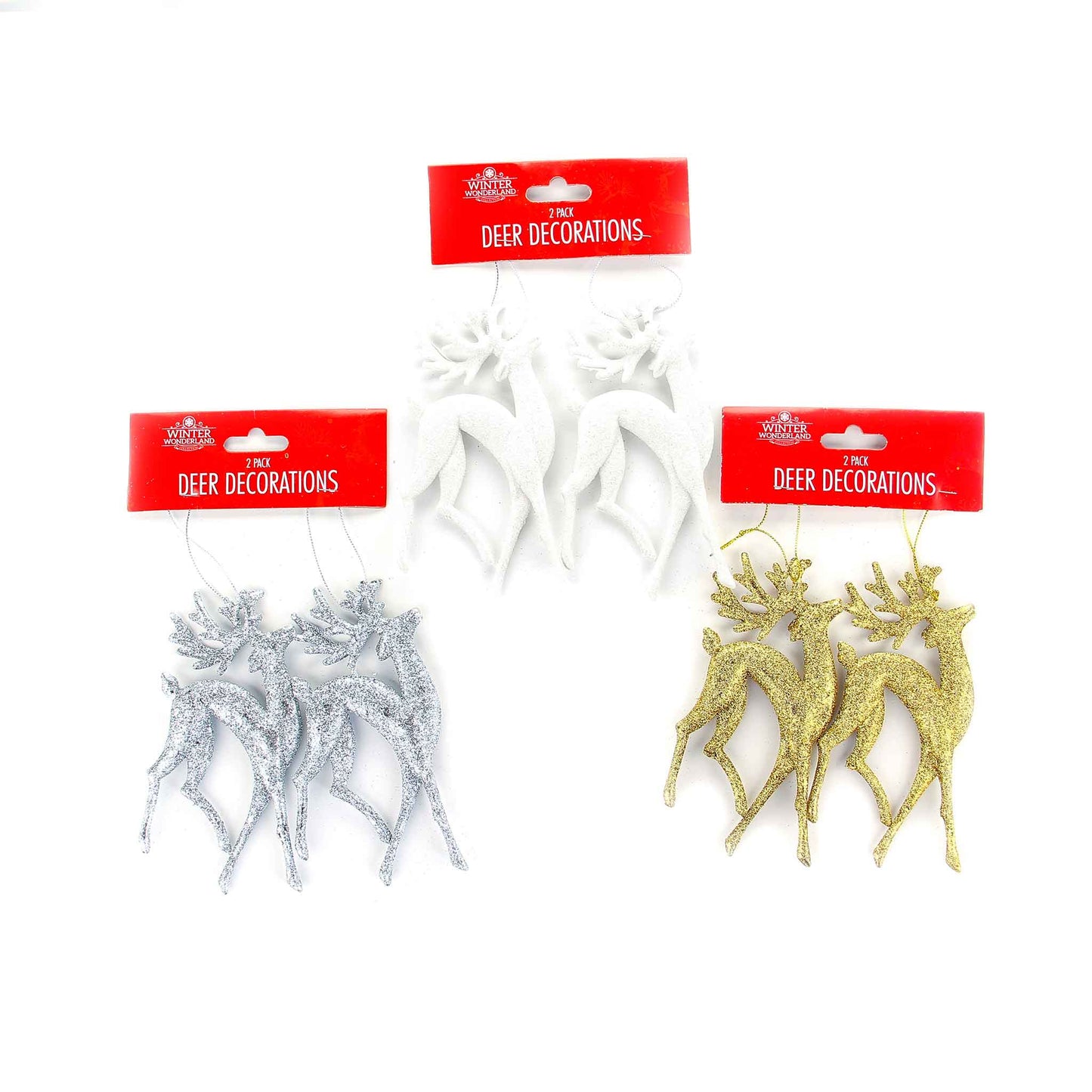 Reindeer Hangers 2PK